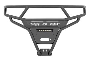 Polaris RZR XP 1000 EPS Gold Matte Metallic LE Tubular Bumper - Front - Rough Country - Black Series LED | 6